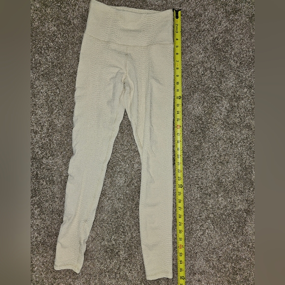 Alpha Prime Textured Athletic Leggings High Waist Small - Picture 2 of 6